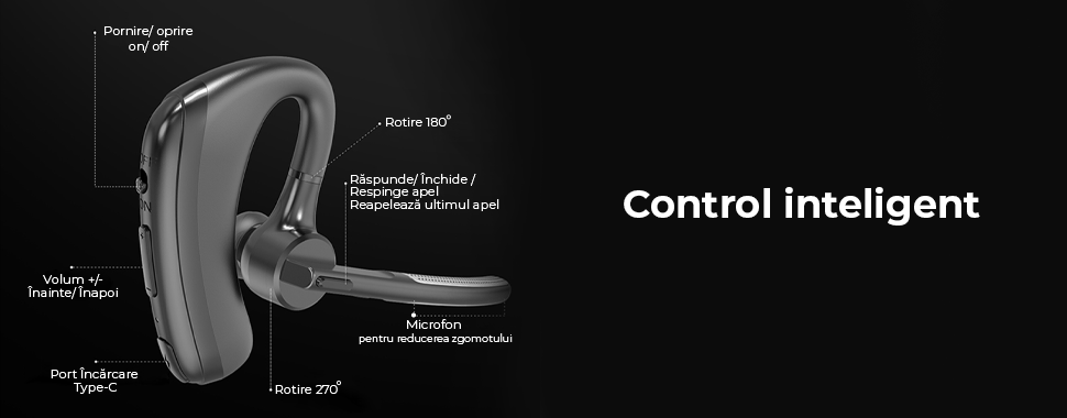 Casca Bluetooth Wireless LUMAUDiO® Extreme , Casca BT 5.1, Microfon Dual, Multipoint, HD Voice, compatibila cu Samsung, Iphone, Huawei, Universal, NegruCasca Bluetooth Wireless LUMAUDiO® Extreme Plus , Casca BT 5.1, Microfon Dual, Multipoint, HD Voice, compatibila cu Samsung, Iphone, Huawei, Universal, Negru