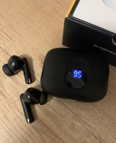 Casti Bluetooth Wireless LUMAUDiO® Prestige PRO cu Anularea zgomotului și Bass Puternic, Negre photo review