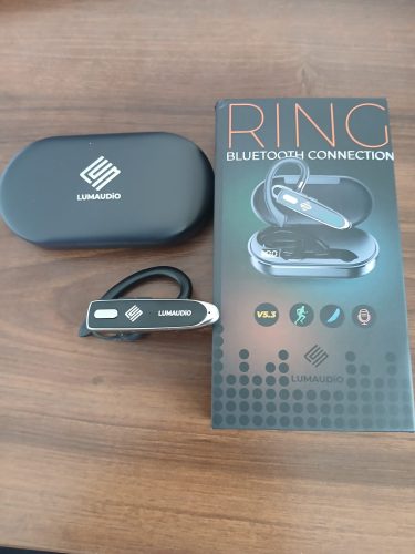 Casca bluetooth LUMAUDiO RING, pentru apeluri handsfree, Compatibilitate Universal photo review