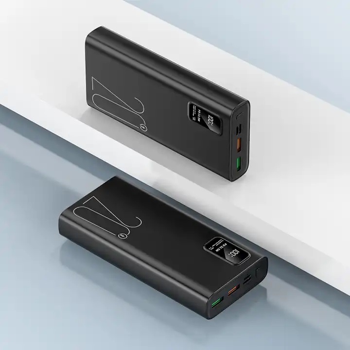 Baterie externă LUMAUDiO Power capacitate 20.000mAh, încărcare fast charge 22.5 W, display digital, compatibilitate universală: Samsung, iPhone, Huawei, Xiaomi