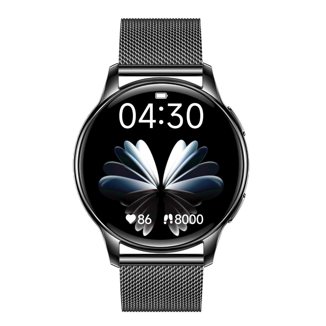 Ceas Smartwatch LUMAUDiO Callix, Autonomie 10 zile, Rezistent la apa, 2 curele