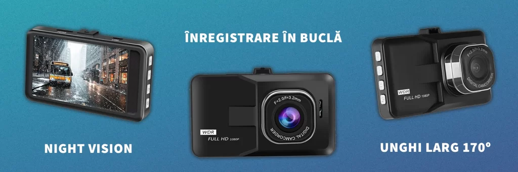 Camera auto LUMAUDiO® ProStreet, Display IPS 3″, Full HD, Night Vision, Senzor Coliziune, Rezistenta la apa 8