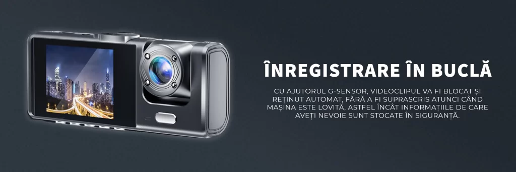 Camera auto LUMAUDiO® Razor, Camera Marsarier, Display IPS 2″, Full HD, Camera interior, Night Vision, Senzor Coliziune, Rezistenta la apa 8