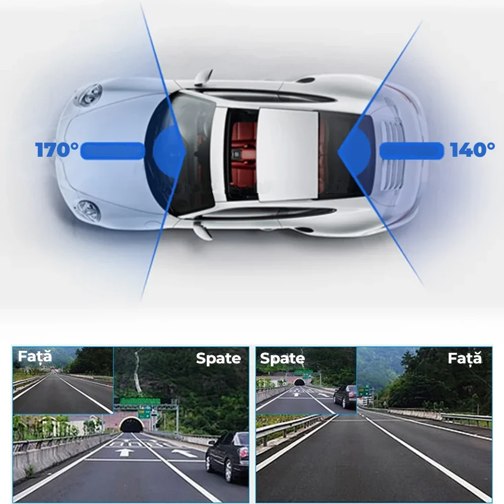 Camera auto LUMAUDiO VisionDASH fata spate