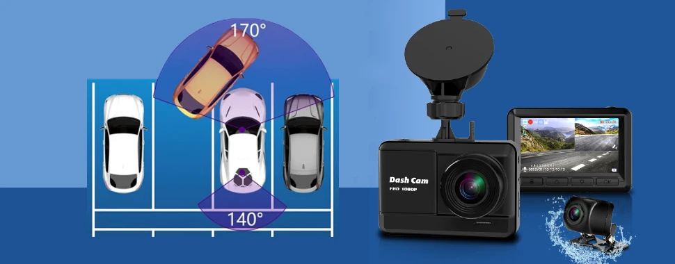 Camera auto fata spate LUMAUDiO VidonDASH