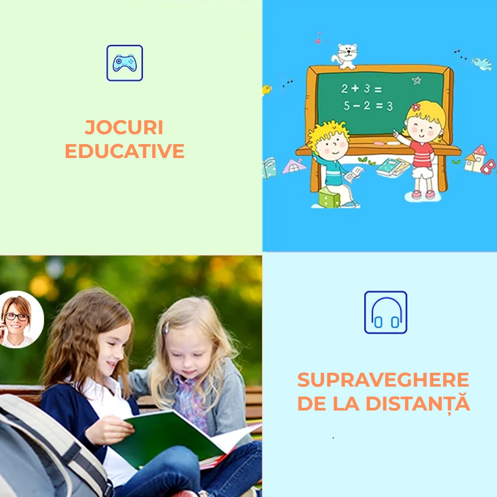 Ceas inteligent Smartwatch copii LUMAUDiO Brave