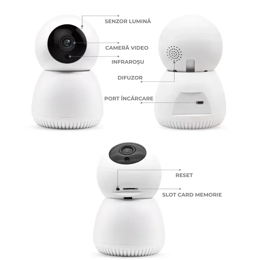 camera de supraveghere bebe LUMAUDiO Nanny