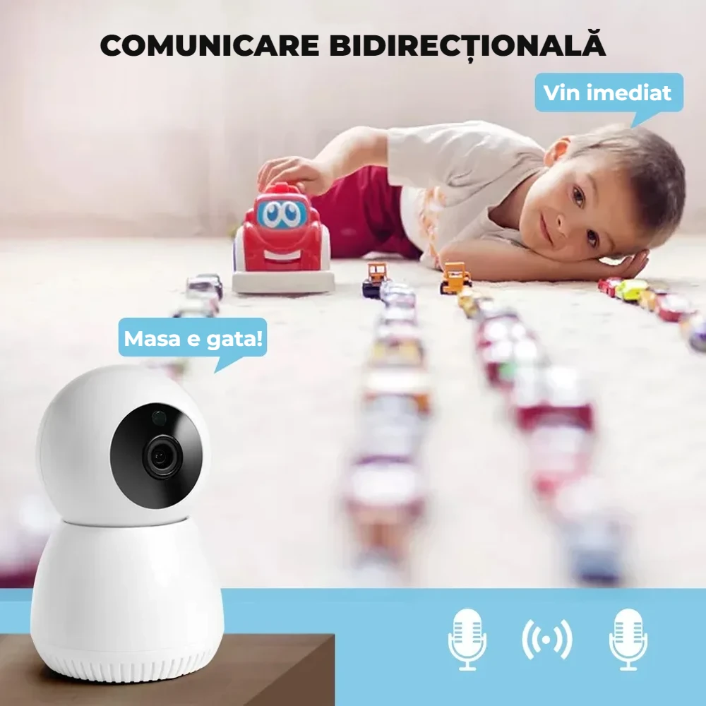 camera de supraveghere bebe LUMAUDiO Nanny