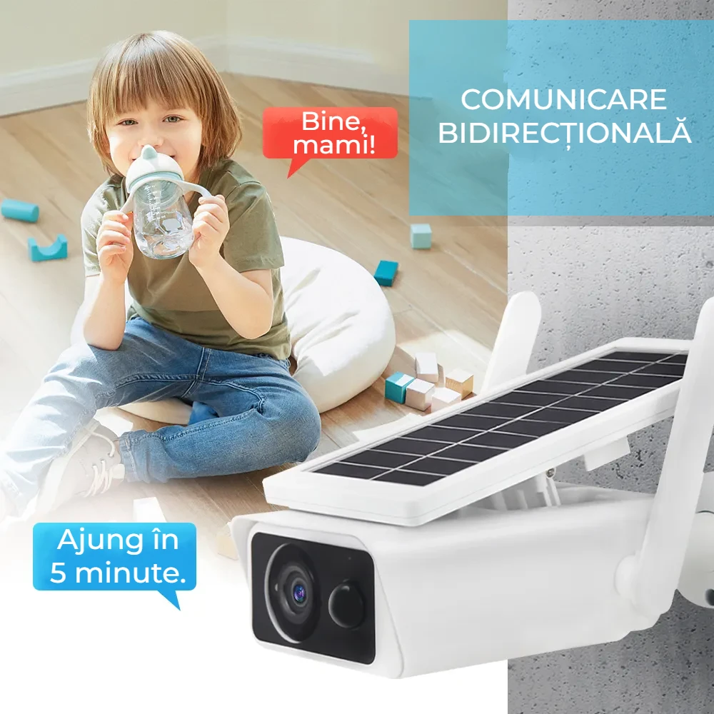 Camera supraveghere exterior LUMAUDiO® Ray