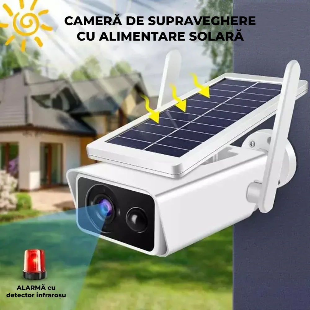 Camera supraveghere exterior LUMAUDiO® Ray