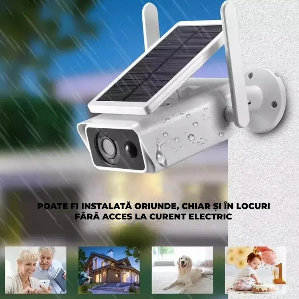 Camera supraveghere exterior LUMAUDiO® Ray