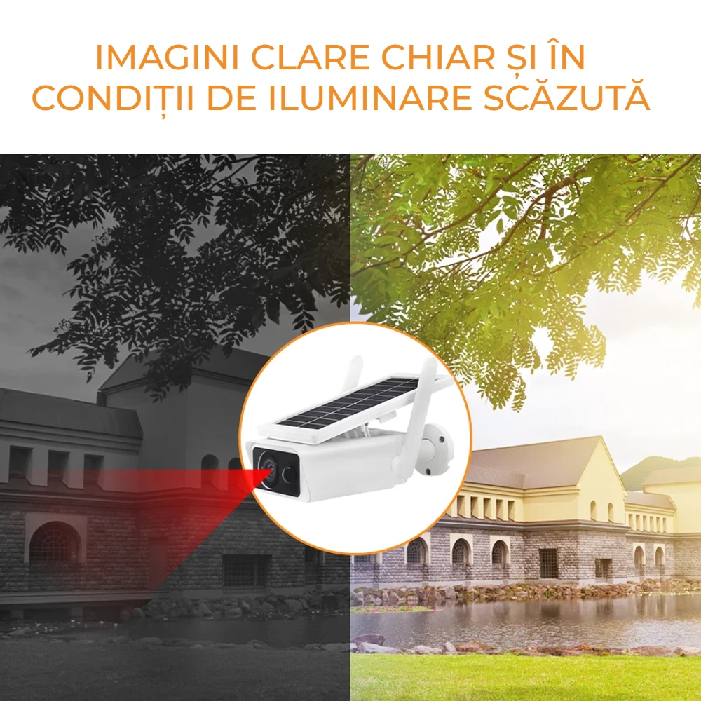 Camera supraveghere exterior LUMAUDiO® Ray