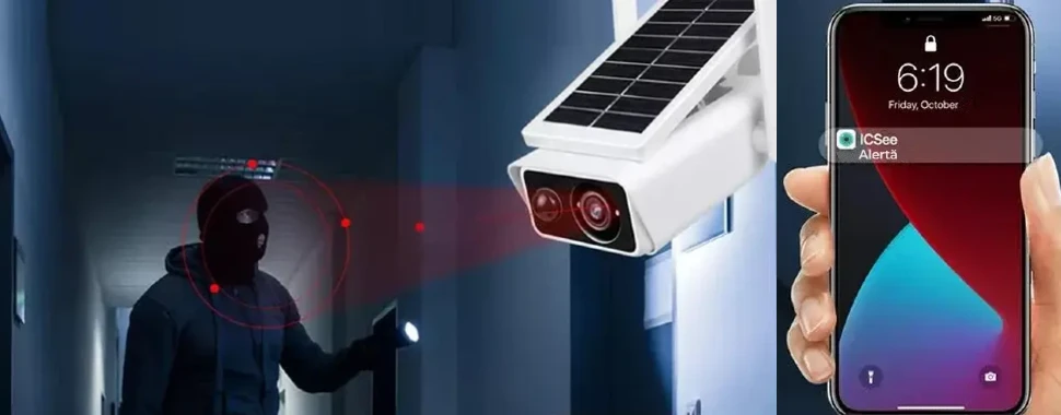 Camera supraveghere exterior LUMAUDiO® Ray