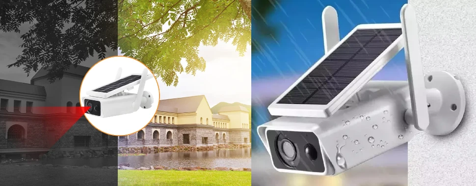 Camera supraveghere exterior LUMAUDiO® Ray