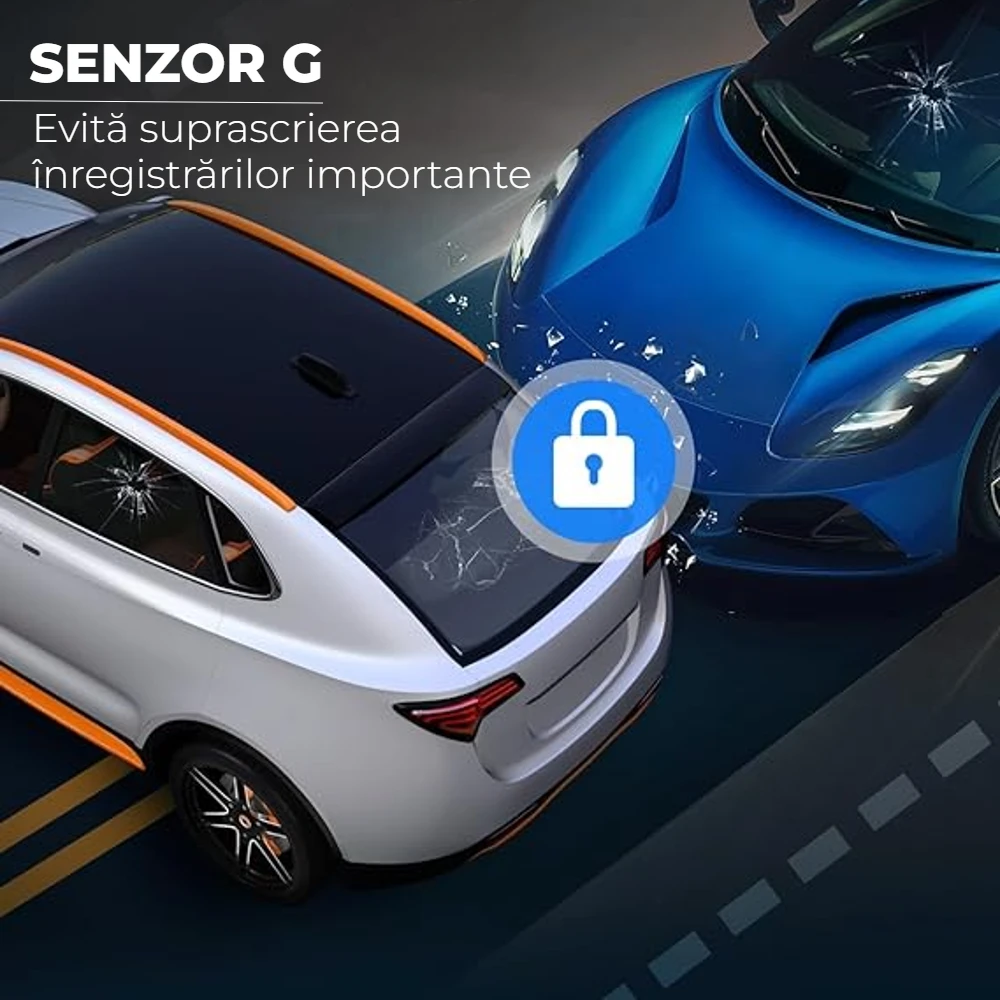 Camera auto fata spate interior LUMAUDiO RoadWatch