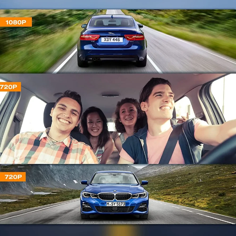 Camera auto fata spate interior LUMAUDiO RoadWatch