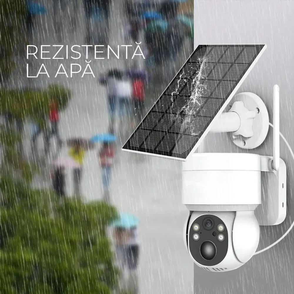 Camera supraveghere exterior LUMAUDiO® SolSecure