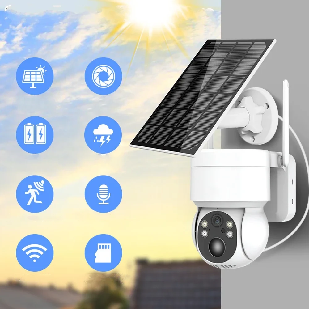 Camera supraveghere exterior LUMAUDiO® SolSecure