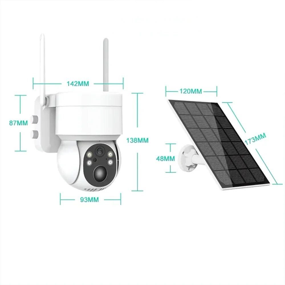 Camera supraveghere exterior LUMAUDiO® SolSecure