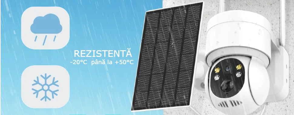 Camera supraveghere exterior LUMAUDiO® SolSecure