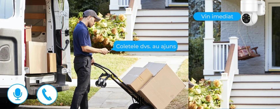 Camera supraveghere exterior LUMAUDiO® SolSecure