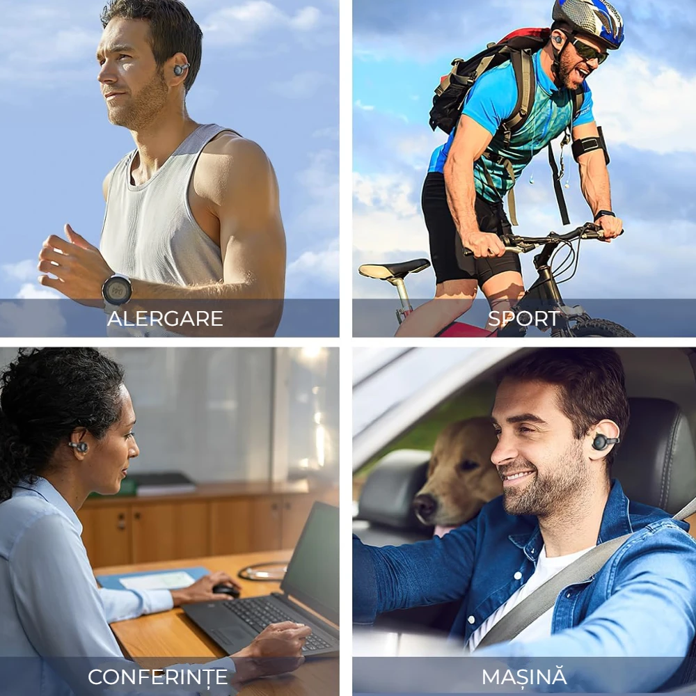 Casti Bluetooth Wireless LUMAUDiO® Pulso