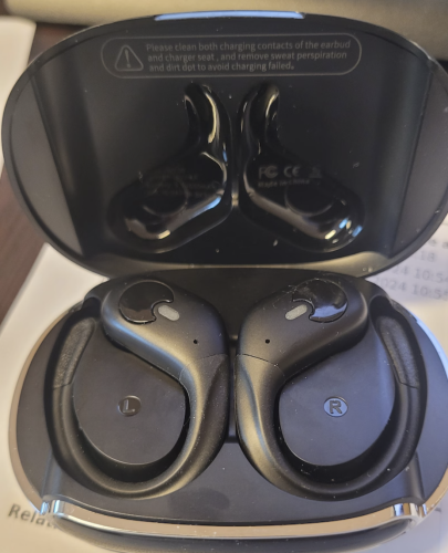 Casti Bluetooth Wireless LUMAUDiO® RhythM cu Autonomie totală 60h și Rezistente la apă IPX7, Negre 05