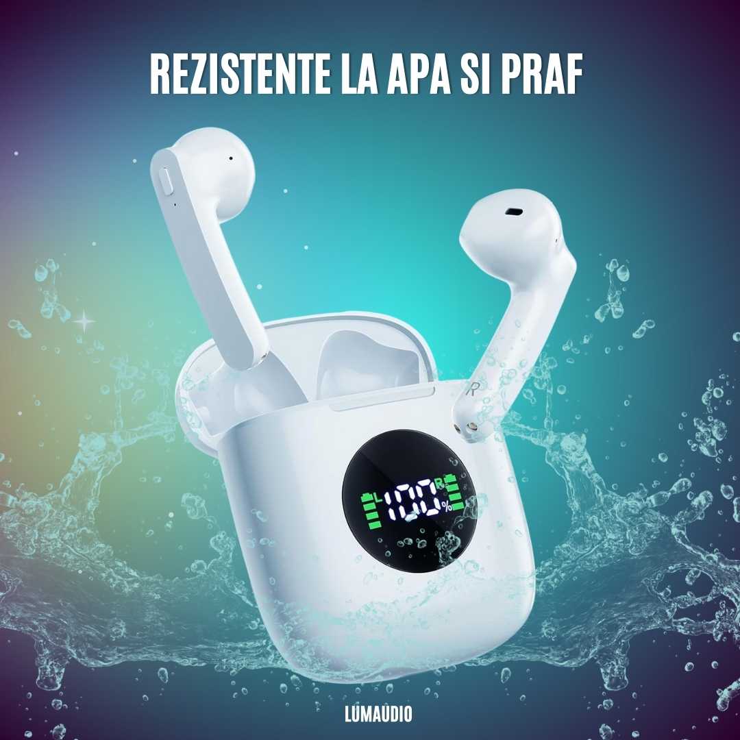 Casti Audio Wireless LUMAUDiO® Zinger cu Autonomie totala de pana la 43 ore si Difuzoare de 13mm 8