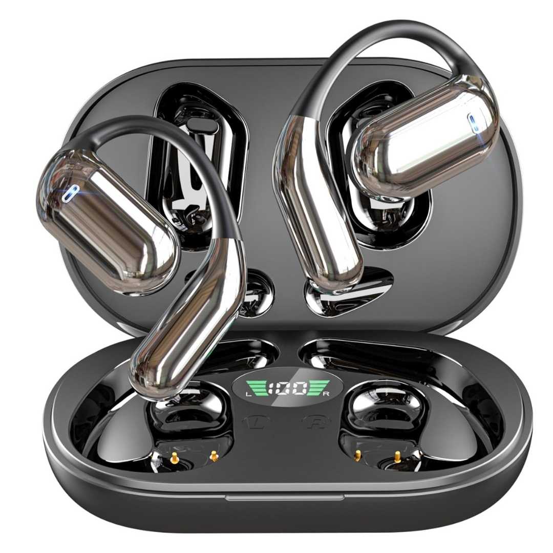 Casti Bluetooth Wireless LUMAUDiO® Airo cu Tehnologie Opean Ear si Bluetooth 5.4