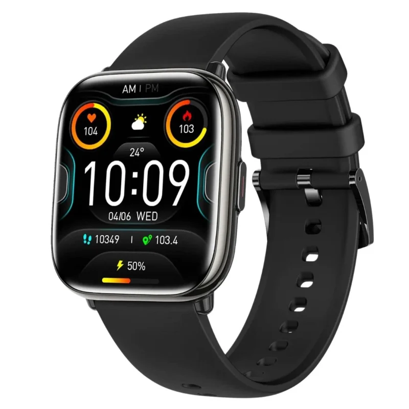 Ceas Smartwatch dama LUMAUDiO® Quantum, Autonomie de 7 zile, 2 curele incluse, negru