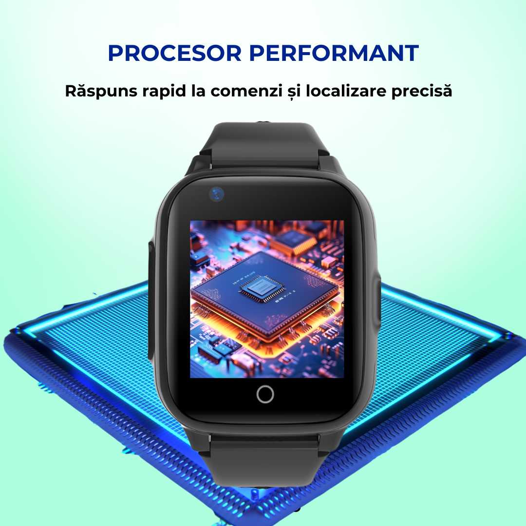 Smartwatch copii LUMAUDiO® Spot cu procesor performant