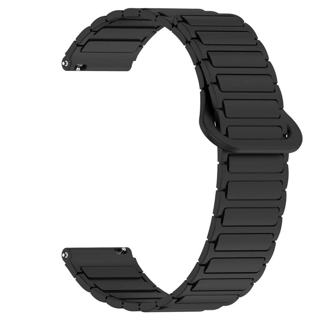 Curele Ceas Smart 22mm din Silicon cu închidere magnetică, negru