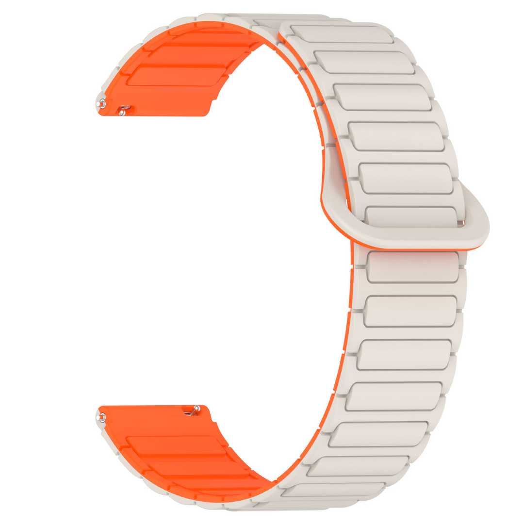 Curele Ceas Smart 22mm din Silicon cu închidere magnetică, nude