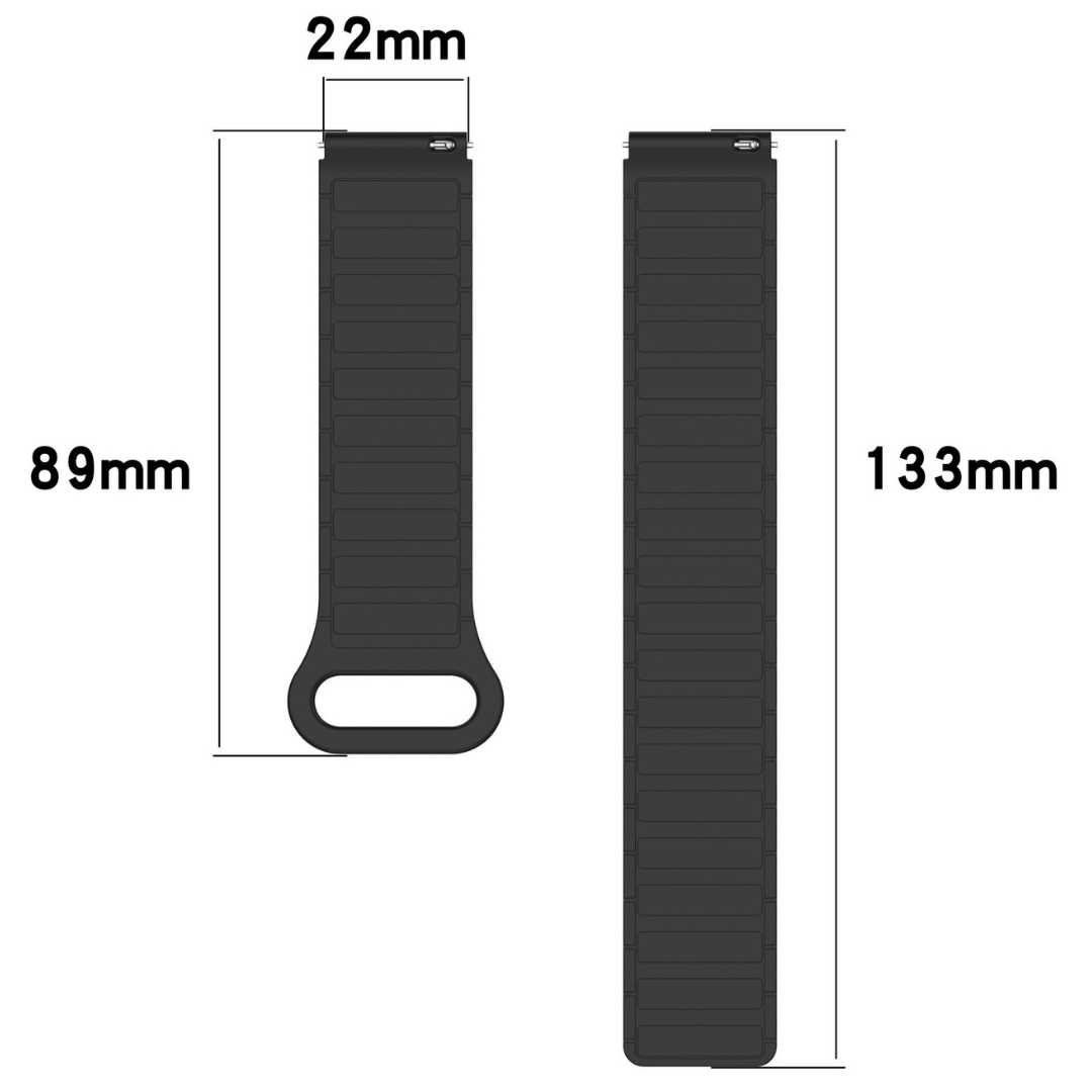 Curele Ceas Smart 22mm din Silicon cu închidere magnetică