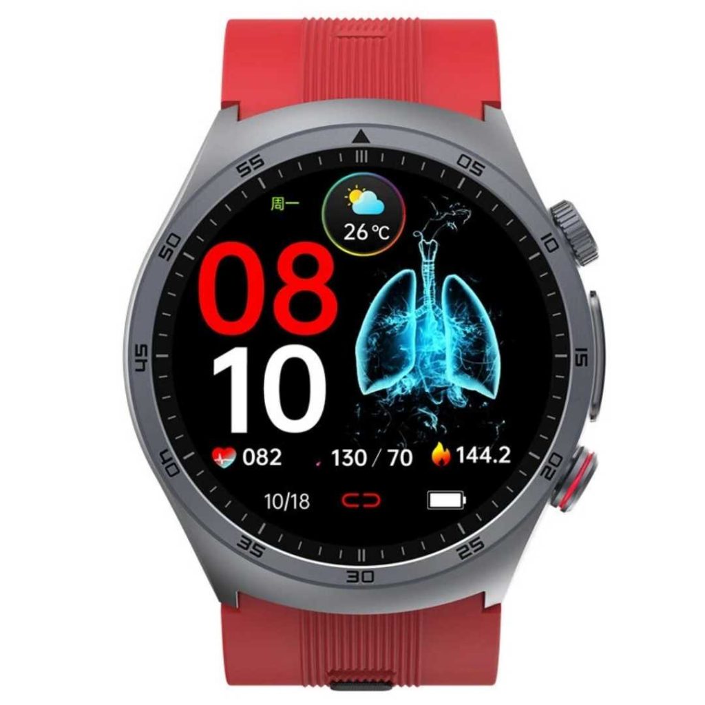 Smartwatch LUMAUDiO® Tenso cu monitorizare exactă a tensiunii arteriale și apeluri Bluetooth
