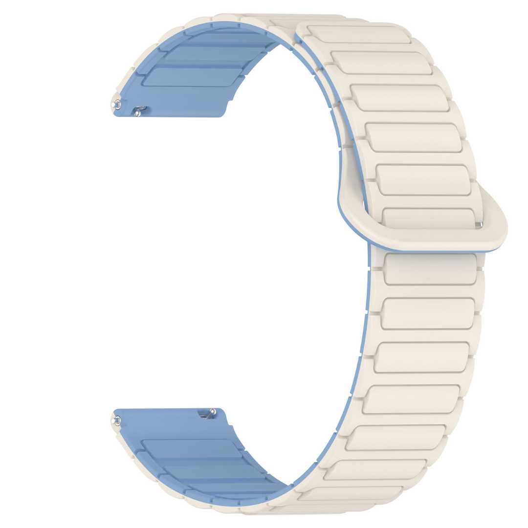 Curele Ceas Smart 22mm din Silicon cu închidere magnetică, nude