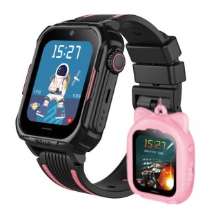 Smartwatch Copii LUMAUDiO® Ping cu 4G și GPS, Husă de Silicon Inclusă