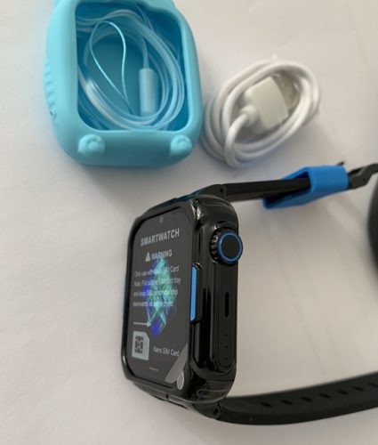 Click pentru a vizualiza full screen Smartwatch Copii LUMAUDiO® Ping cu 4G și GPS, Husă de Silicon Inclusă photo review