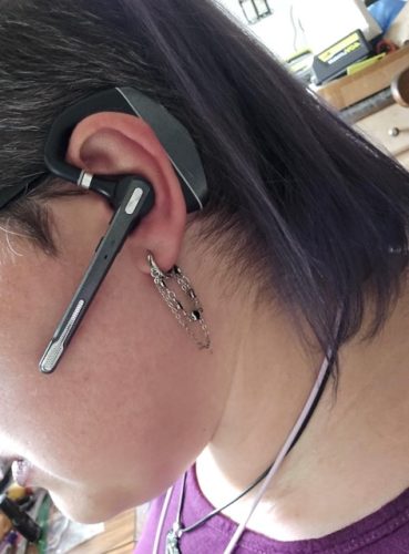 Click pentru a vizualiza full screen Casca Bluetooth Wireless LUMAUDiO® Phonics cu Autonomie totala 190 ore și Multipoint photo review