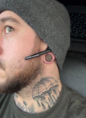 Click pentru a vizualiza full screen Casca Bluetooth Wireless LUMAUDiO® Phonics cu Autonomie totala 190 ore și Multipoint photo review