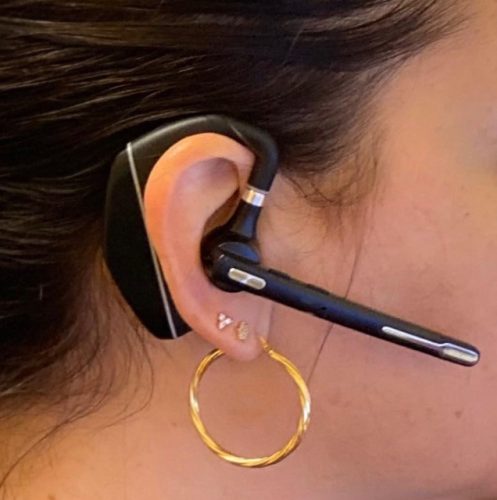 Click pentru a vizualiza full screen Casca Bluetooth Wireless LUMAUDiO® Phonics cu Autonomie totala 190 ore și Multipoint photo review